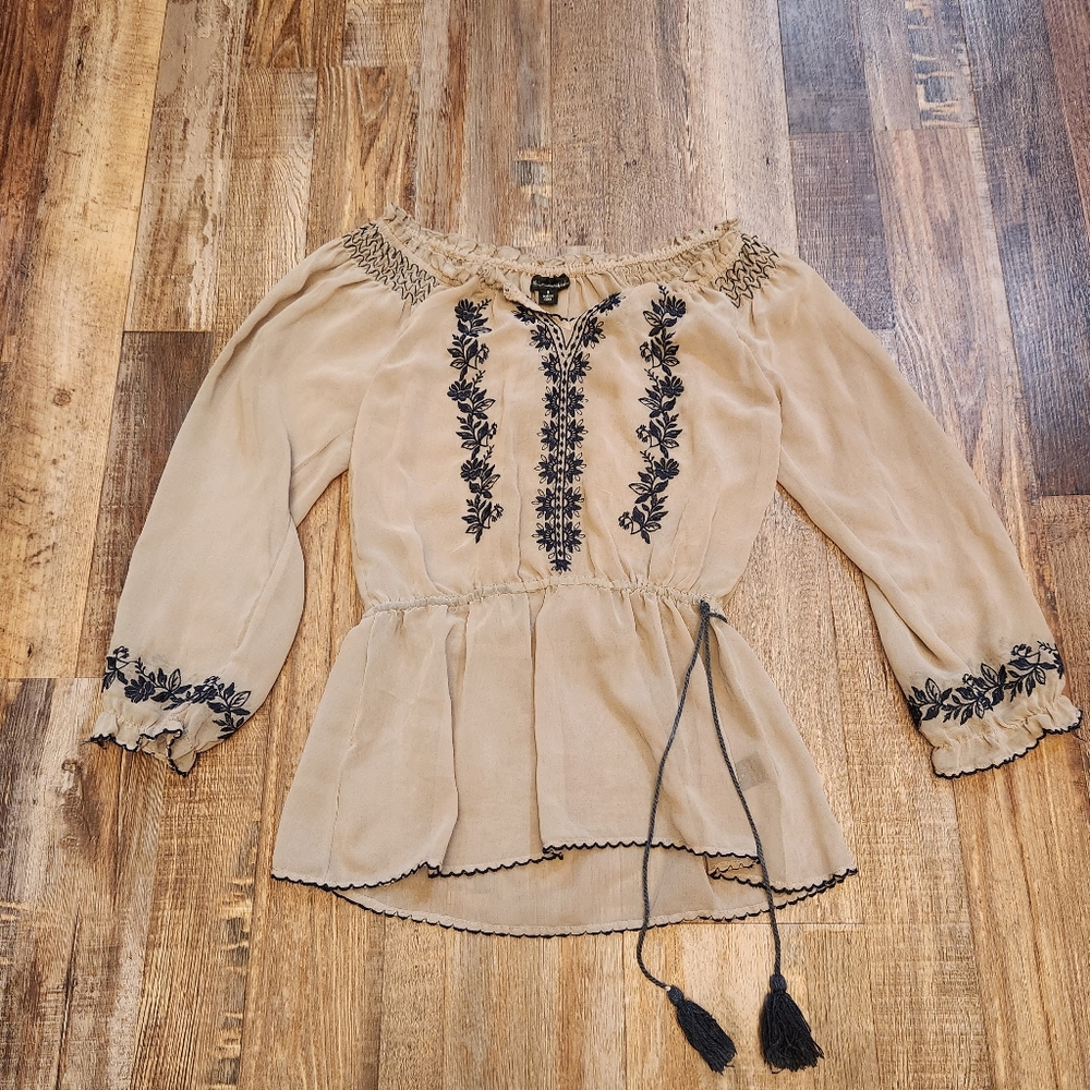 Daytrip Sheer Blouse Size S